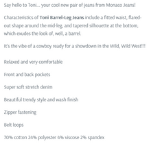 Load image into Gallery viewer, Toni barrel jean - light blue
