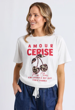 Load image into Gallery viewer, Amore cerise tee
