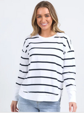 Load image into Gallery viewer, Farrah stripe long sleeve - white
