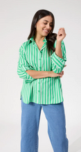 Load image into Gallery viewer, Monterosa stripe shirt - green
