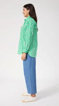 Load image into Gallery viewer, Monterosa stripe shirt - green
