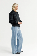Load image into Gallery viewer, Wyld Bomber Black Quilt
