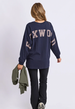 Load image into Gallery viewer, Interval long sleeve - navy
