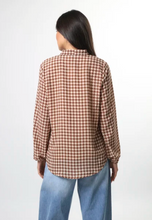 Load image into Gallery viewer, Verity blouse choco hound
