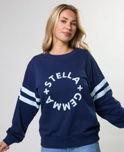 Load image into Gallery viewer, Essential sweat navy rotation
