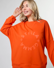 Load image into Gallery viewer, Newport pocket sweat tangerine rotation
