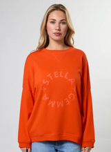 Load image into Gallery viewer, Newport pocket sweat tangerine rotation
