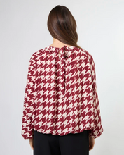 Load image into Gallery viewer, Lou Blouse syrah hounds
