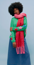 Load image into Gallery viewer, Monterosa 2 tone scarf - hot pink
