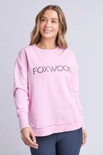 Load image into Gallery viewer, Simplified crew metallic pink
