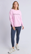 Load image into Gallery viewer, Simplified crew metallic pink
