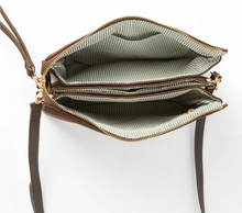 Load image into Gallery viewer, Frankie bag chocolate suede
