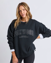 Load image into Gallery viewer, Interval crew black silver metallic
