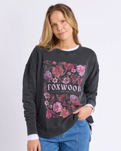 Load image into Gallery viewer, Vintage posy washed black
