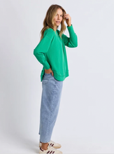 Load image into Gallery viewer, Delilah crew bright green
