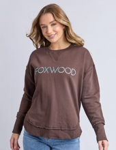 Load image into Gallery viewer, Coffee metallic simplified crew
