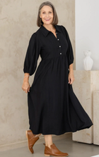 Load image into Gallery viewer, Elly dress black
