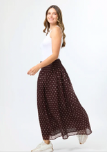 Load image into Gallery viewer, Dorothy skirt chocolate spot
