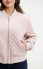 Load image into Gallery viewer, Wyld Bomber Rose Quilt

