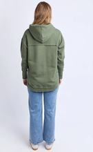 Load image into Gallery viewer, Simplified metallic hoodie khaki
