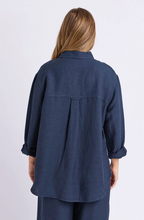 Load image into Gallery viewer, Elemental shirt navy
