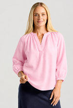 Load image into Gallery viewer, Renata linen blouse - cherry blossom
