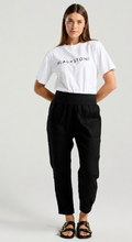 Load image into Gallery viewer, Rosalina knit waist pant - Black
