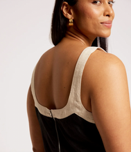 Load image into Gallery viewer, Maris Splice tank black/tusk
