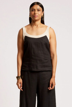 Load image into Gallery viewer, Maris Splice tank black/tusk
