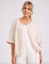 Load image into Gallery viewer, Studio button top/jacket - tusk
