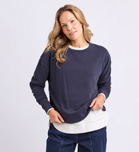 Load image into Gallery viewer, Delilah crew navy
