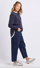 Load image into Gallery viewer, Delilah crew navy
