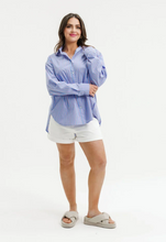 Load image into Gallery viewer, Eliza shirt blue haven
