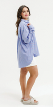 Load image into Gallery viewer, Eliza shirt blue haven
