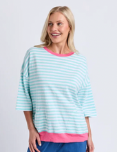Load image into Gallery viewer, Mazie stripe ringer sweat
