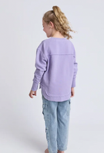 Load image into Gallery viewer, Simplified girls crew lavender
