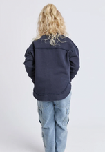 Load image into Gallery viewer, Simplified girls crew navy
