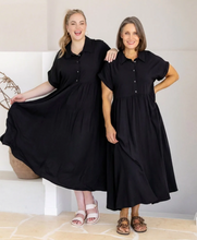 Load image into Gallery viewer, Elsie dress black
