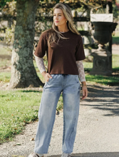 Load image into Gallery viewer, Barrel jeans sky wash
