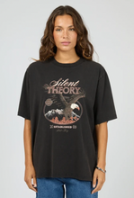 Load image into Gallery viewer, Shadow oversized tee washed black
