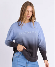 Load image into Gallery viewer, Simplified dip-dye crew blue
