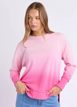 Load image into Gallery viewer, Simplified dip-dye crew pink

