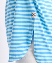 Load image into Gallery viewer, Lauren tee stripe blue

