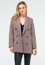 Load image into Gallery viewer, Pink check blazer
