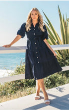 Load image into Gallery viewer, Navy dress

