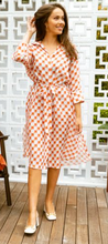 Load image into Gallery viewer, Heather dress - abstract checks
