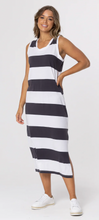 Load image into Gallery viewer, Waratah stripe dress
