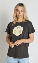 Load image into Gallery viewer, Black high roller t shirt
